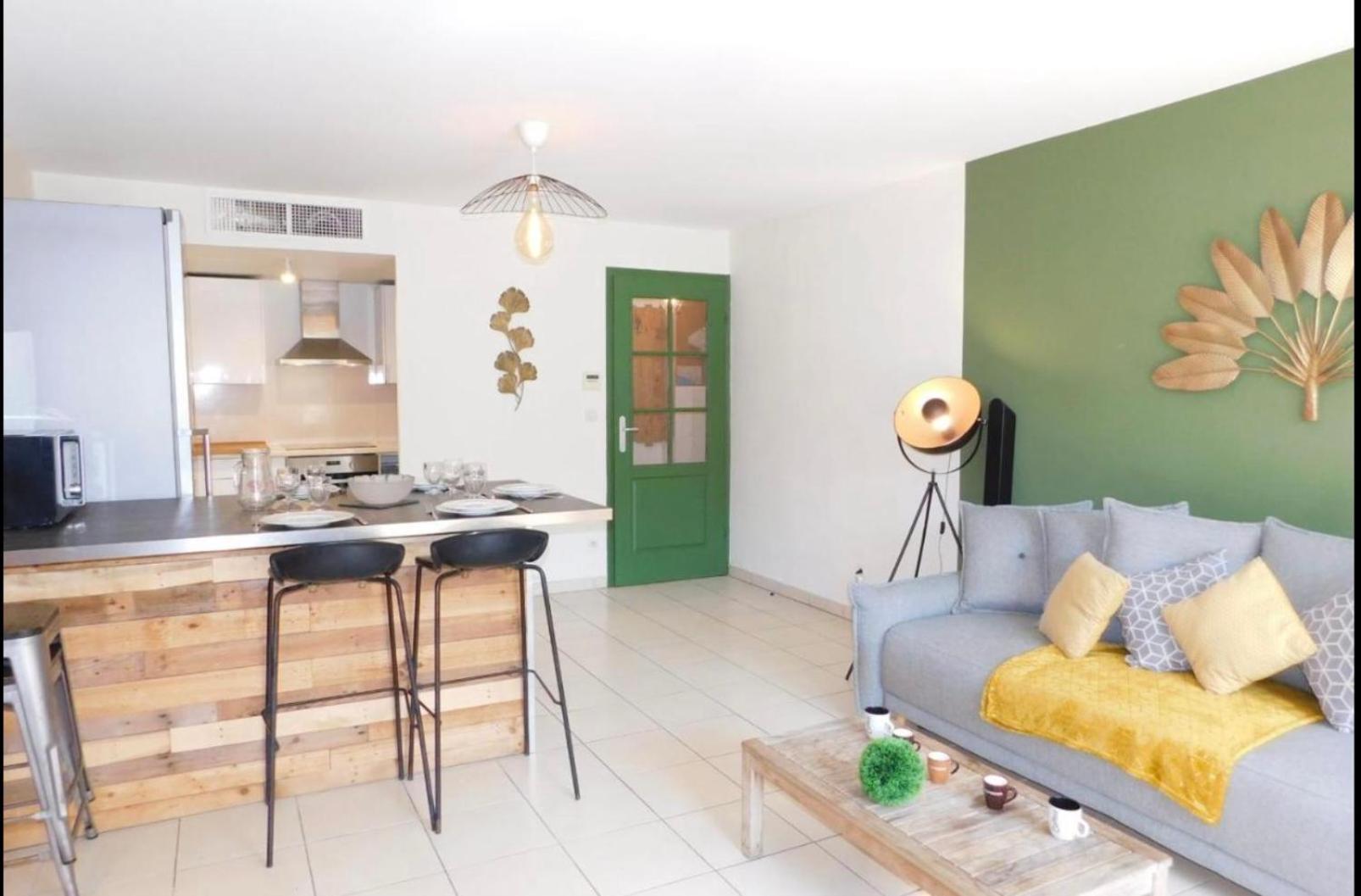 Proche Mer 3P+40M2 Terrasse Антіб Екстер'єр фото